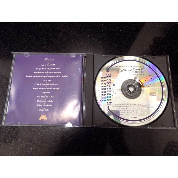 Holiday Music CD Lot Mannheim Steamroller, Winter Wonder, & Celtic Christmas - Picture 5 of 16